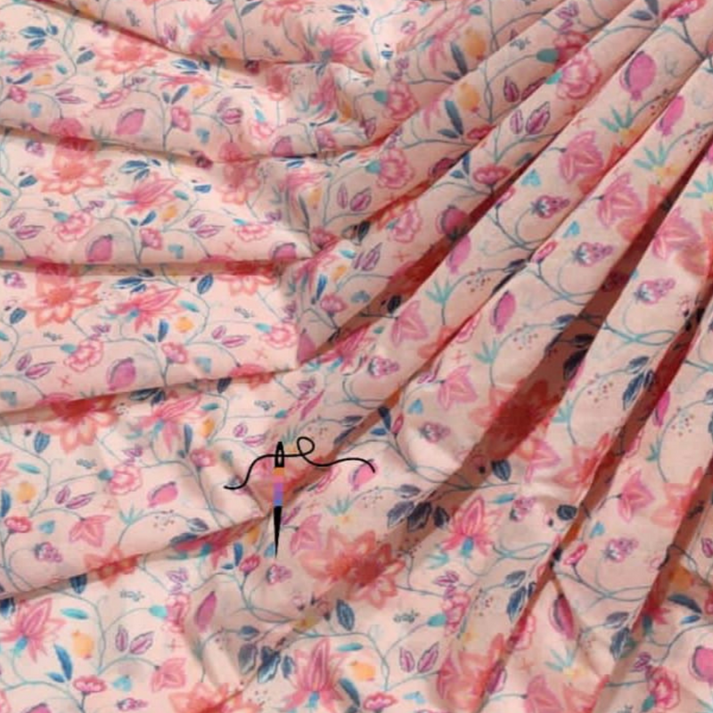 Pure Chanderi silk , Width : 44"