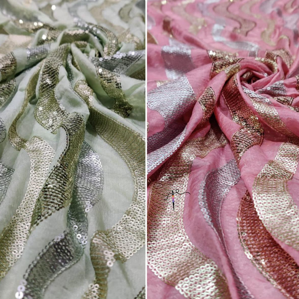 Pure Chinon Chiffon : Width : 44"