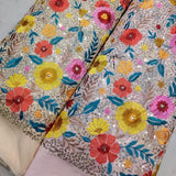 Georgette embroideries 54”