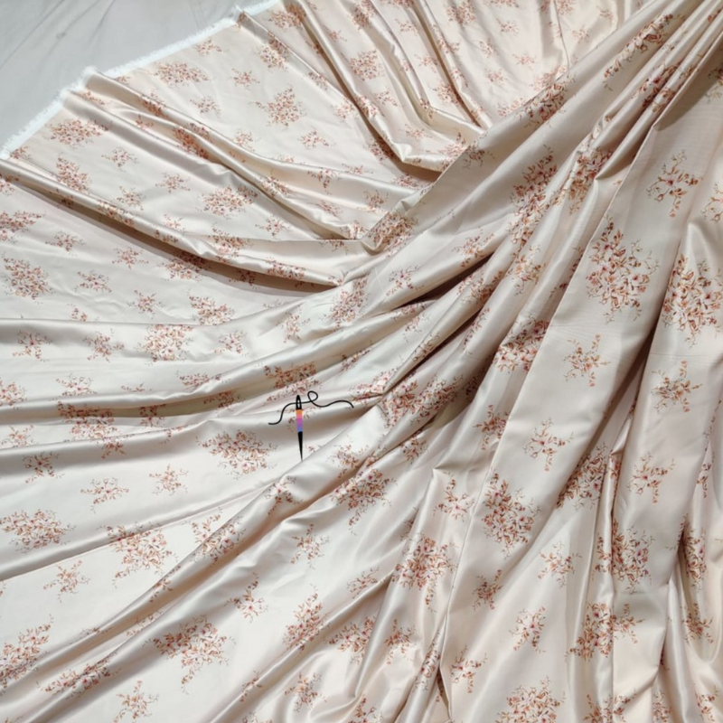 Heavy Duchess Satin Prints , Width : 58"