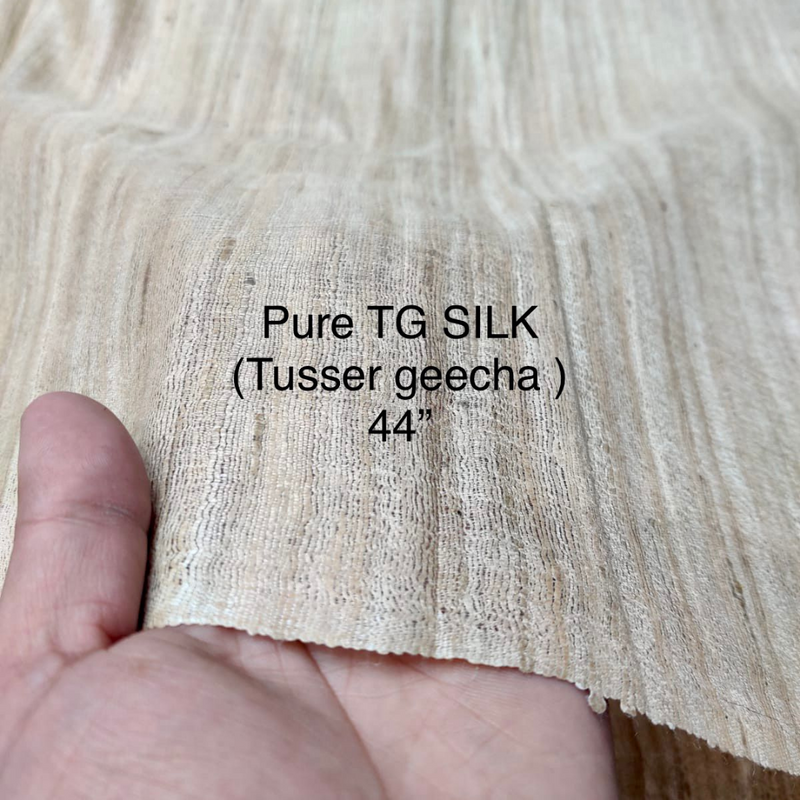 Pure Tusser Geecha Silk , 44"