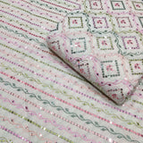 Pure cotton embroideries 44”combination