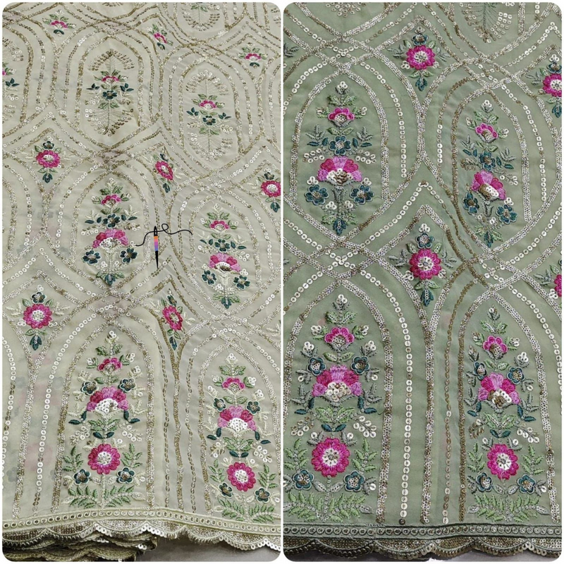 Georgette Embroideries , 54”