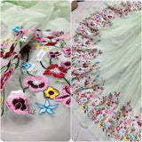 Pure organza Embroideries 54”