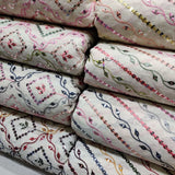 Pure cotton embroideries 44”combination