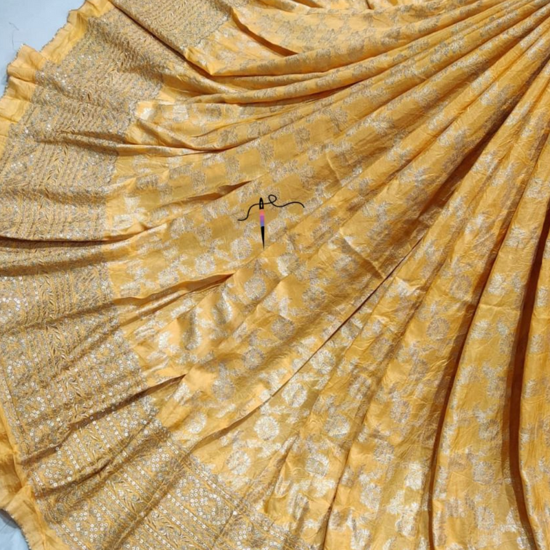 Pure Dola Silk , Width : 54"