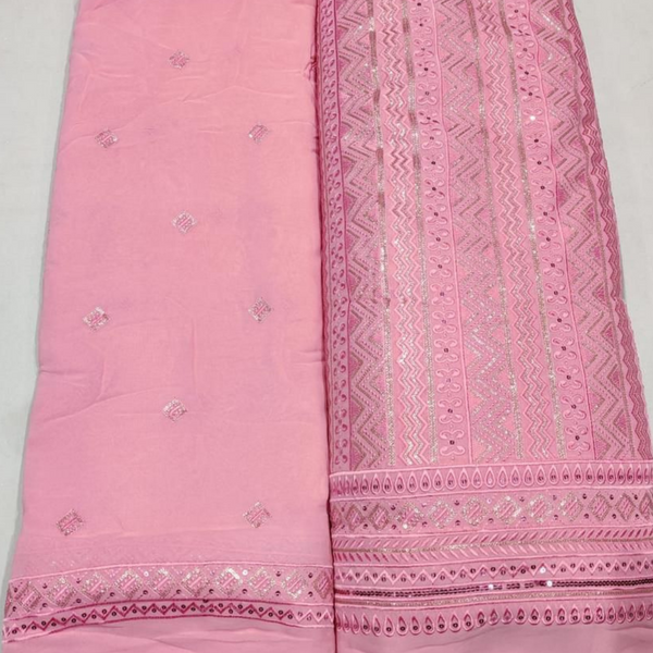 Pure Georgette , Width : 54" & 44"