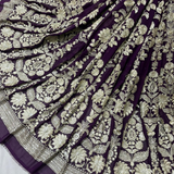 Pure georgette Embroideries