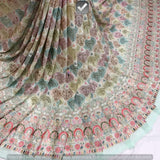 54” Georgette embroideries