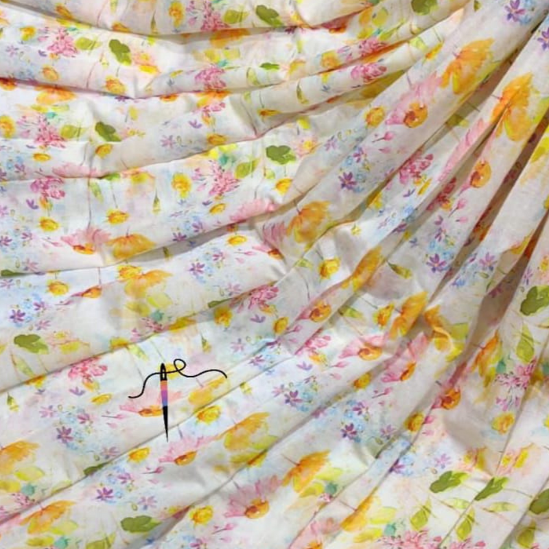 Pure Chanderi silk , Width : 44"