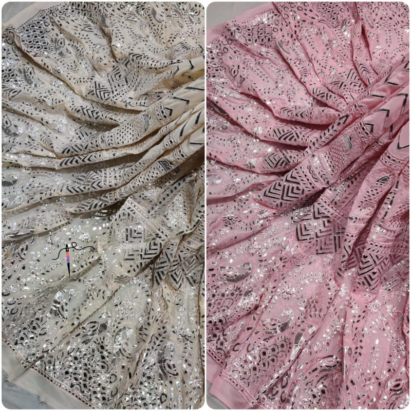 Georgette Embroideries , 56”