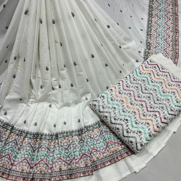 Cotton Big-Width Embroideries and Cotton heavy Embroideries Combinations