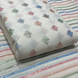 Pure Cotton Booti Pure Foil Embroideries and Pure Cotton Stripes Foil Embroideries Combinations