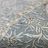 Pure Georgette and Nett Embroideries 44" Combinations