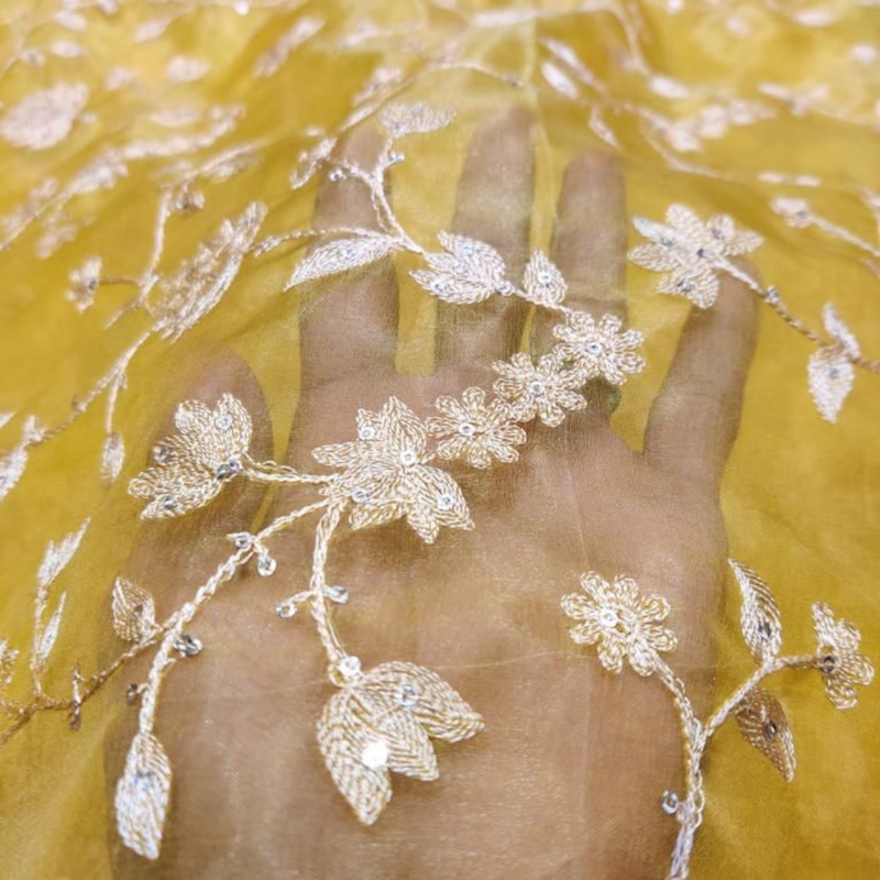 Pure Organza Embroideries