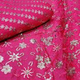 Pure Chinnon Chiffon Embroideries 44" Combinations