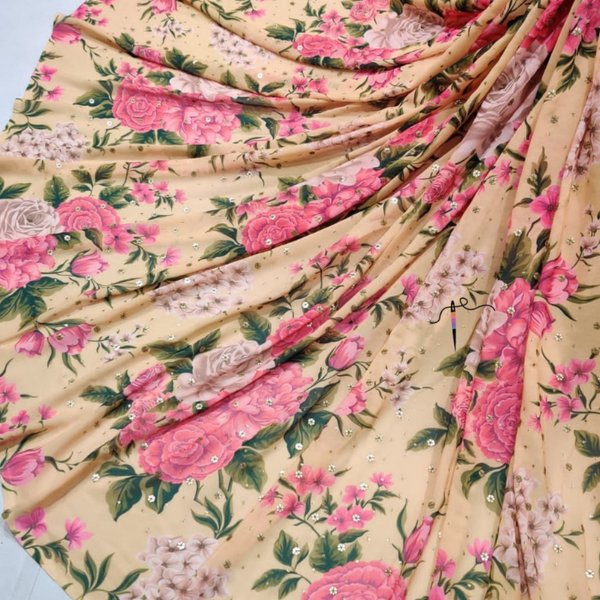 Georgette Mukesh Patti, Width : 44''