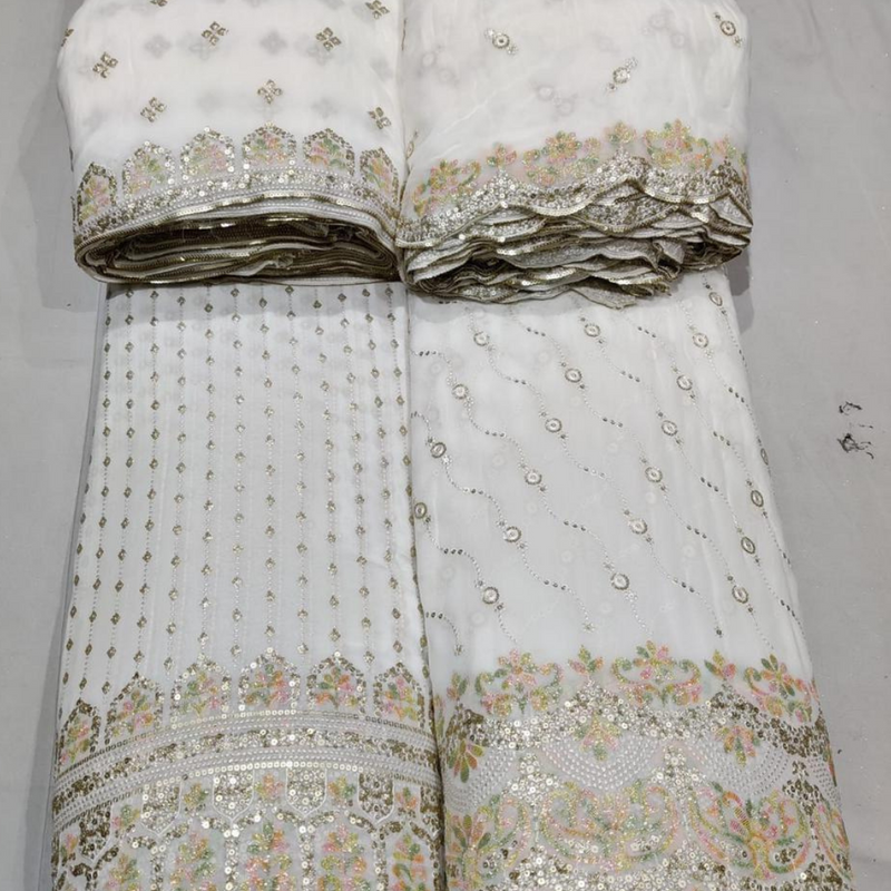 Pure Georgette, Width : 54" & 44"