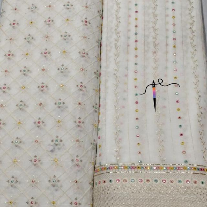 Pure Georgette Combinations, Width 54" & 44"