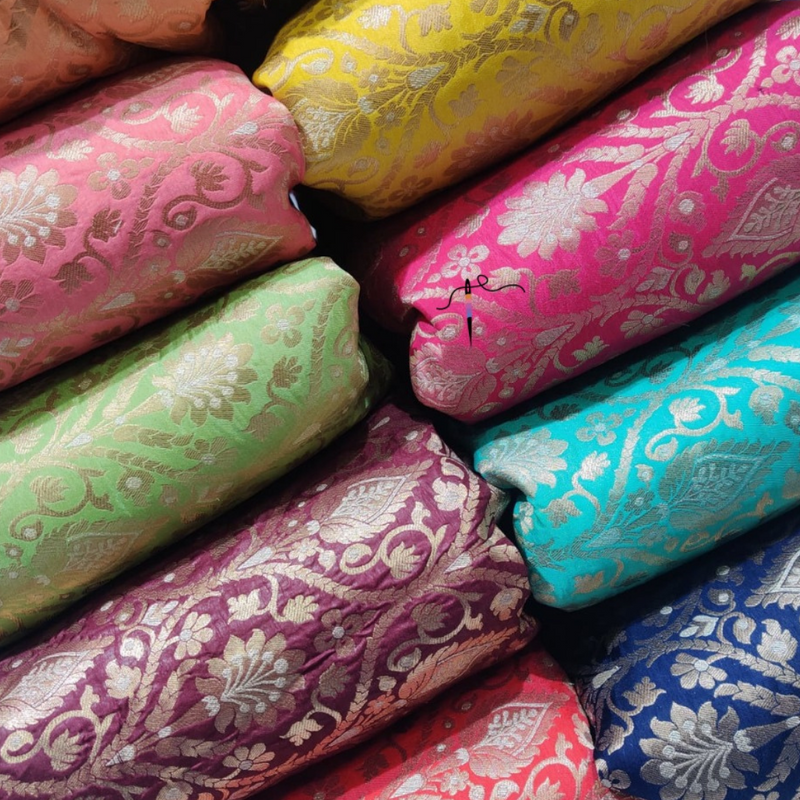 Pure Dola Silk , Width : 44"