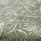 Pure Georgette and Nett Embroideries 44" Combinations