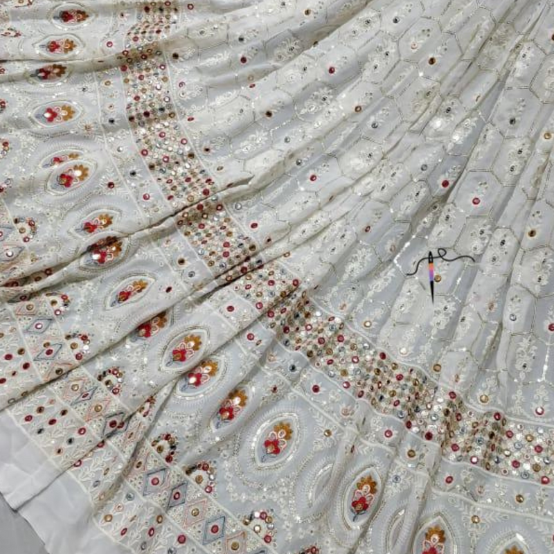 Pure georgette, Width 54"