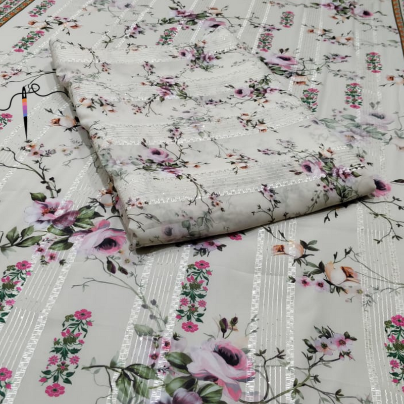 Georgette Prints & Embroideries 44"