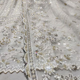 Georgette 54” combination Nett embroideries 44”