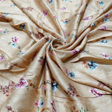 Soft & Pure Silk Slub Prints, Width 44"