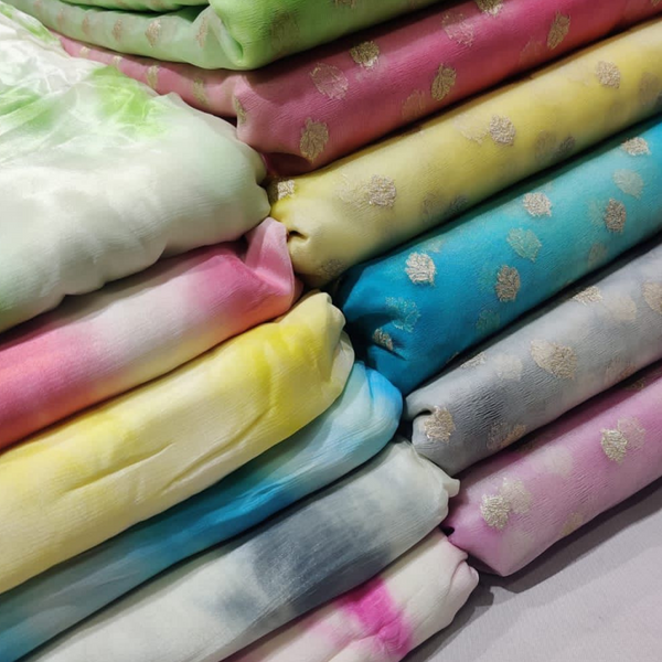 Pure Chinon Chiffon , Width : 44"