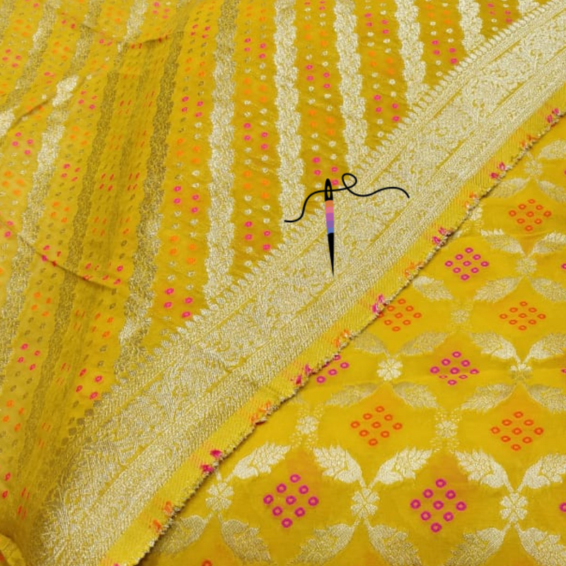 Pure Georgette 44" Combination