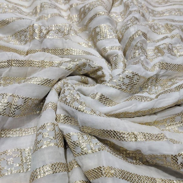 Pure Georgette Embroideries 44”