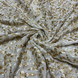 Pure Georgette Embroideries 44"