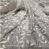 Pure Dyeable Organza Embroideries