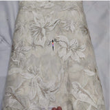 Pure Dyeable Organza Embroideries