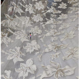 Pure Dyeable Organza Embroideries