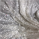 Pure Dyeable Organza Embroideries